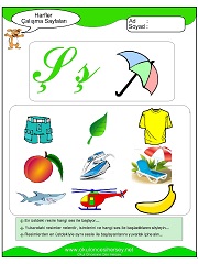 Ş Sesi Çalışma Sayfaları